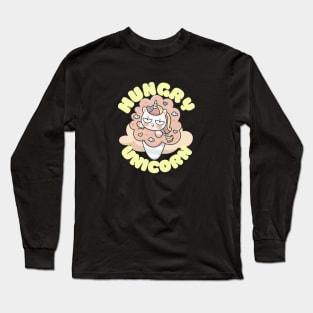 Hungry Unicorn Long Sleeve T-Shirt